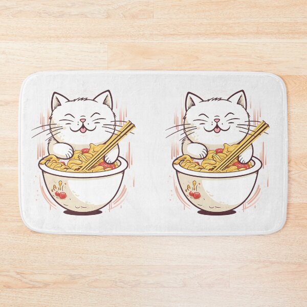 Item preview, Cat and Ramen designed and sold by Gugacz.
