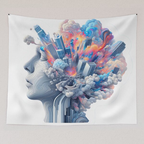Item preview, Fusion between reality and imagination designed and sold by AI-Only Creations.