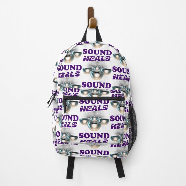 Item preview, Sound Heals with Crystal Bowls - For Light Backgrounds designed and sold by The Imagination Source™.