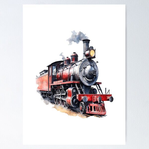 Locomotives, Jersey City | Smithsonian American Art Museum