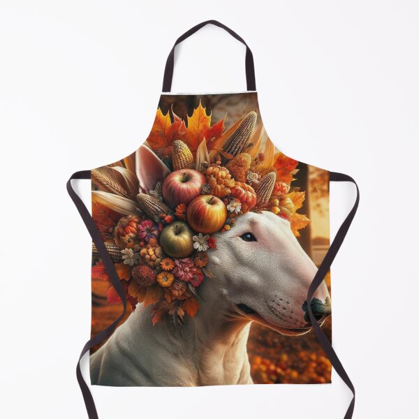 Item preview, September Sovereign: Autumnal Grace Bullterrier designed and sold by ToastistheTruth.