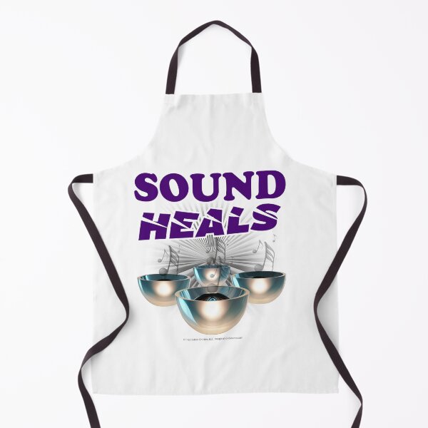 Item preview, Sound Heals with Crystal Bowls & Notes- For Light Backgrounds designed and sold by The Imagination Source™.