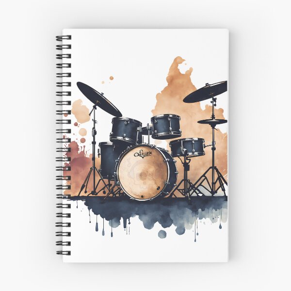 Item preview, Drums in Brush Strokes: Digital Art that Resonates with the Beat of the Drum designed and sold by Artedig.