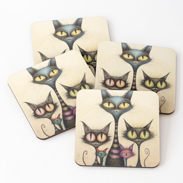 Item preview, Cats No.6 designed and sold by Pixelartistin.
