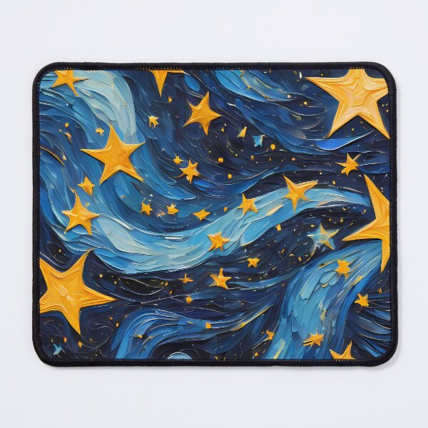 Item preview, Starry Night Sky Pattern – Celestial and Cute designed and sold by Kittyzens.