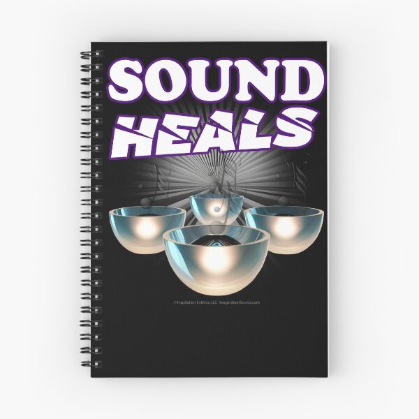 Item preview, Sound Heals with Crystal Bowls & Notes For DARK Backgrounds designed and sold by The Imagination Source™.