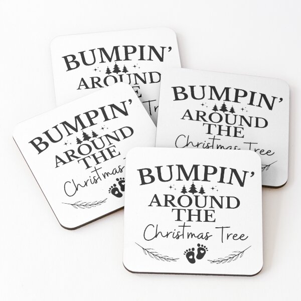 Item preview, Bumpin' around the Christmas tree, Pregnancy Christmas, Baby Reveal Shirt, Baby Announcement designed and sold by Anu  Ram.