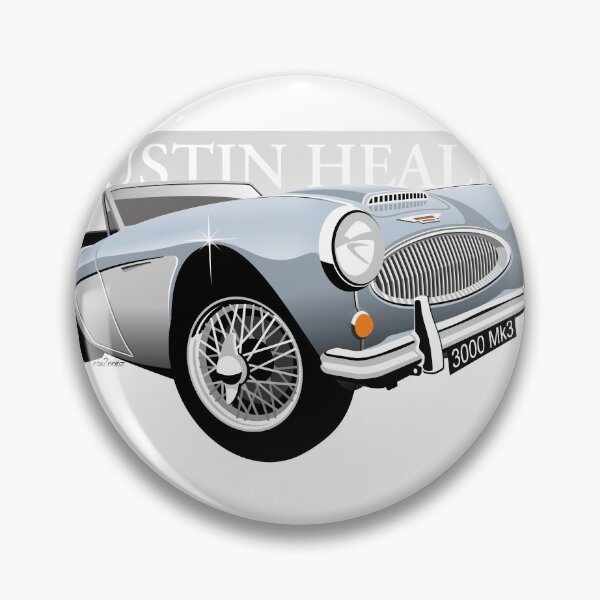 Item preview, Austin Healey 3000 Mk 3 blue / white designed and sold by car2oonz.