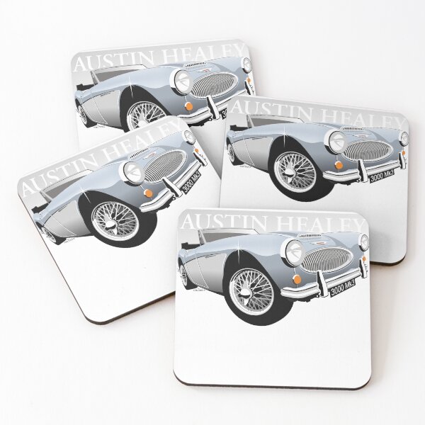 Item preview, Austin Healey 3000 Mk 3 blue / white designed and sold by car2oonz.