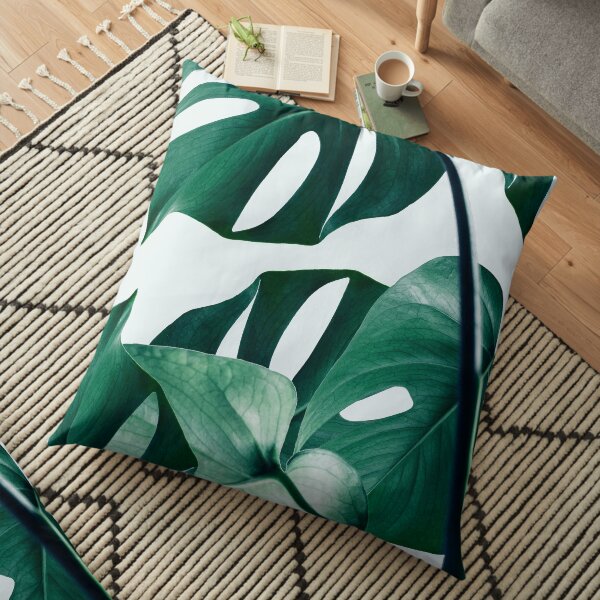 Monstera #redbubble #artprints Floor Pillow