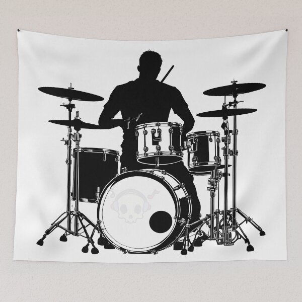 Item preview, Drums in Color: An Artistic Odyssey through Rhythmic Digital Art designed and sold by Artedig.
