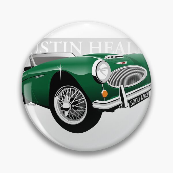 Item preview, Austin Healey 3000 Mk 3 green designed and sold by car2oonz.