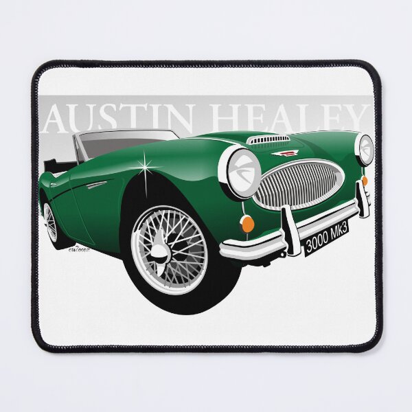 Item preview, Austin Healey 3000 Mk 3 green designed and sold by car2oonz.