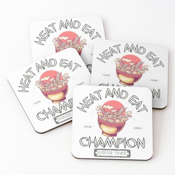 Item preview, Heat and Eat Champion Bowl of Ramen Noodles designed and sold by FigmentPigments.