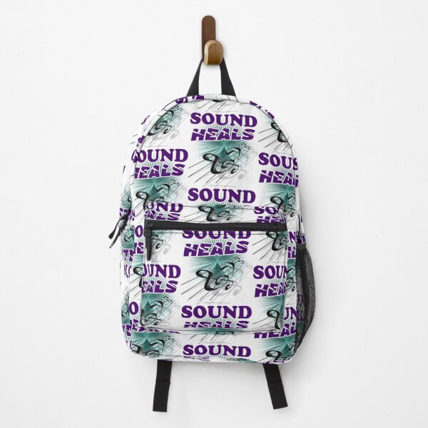 Item preview, Sound Heals with Staff & Notes - For Light Backgrounds designed and sold by The Imagination Source™.