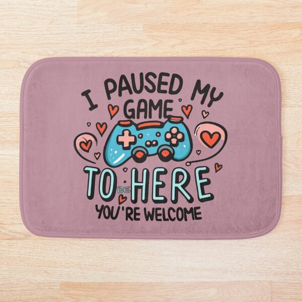 Item preview, Pausing the Game for You Retro Gaming Humor with a Funny Gamer Twist! designed and sold by INK-Creations.