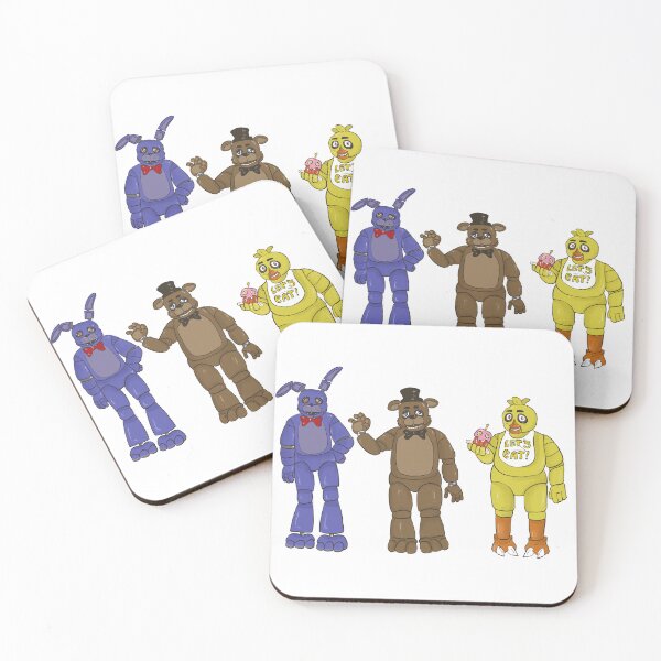 Item preview, Fnaf 1 - Bonnie, Freddy, Chica designed and sold by -bonesboy-.