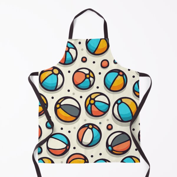 Item preview, Beach Balls Pattern designed and sold by ArtFactoryAI.