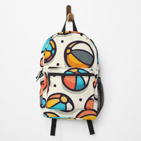Item preview, Beach Balls Pattern designed and sold by ArtFactoryAI.