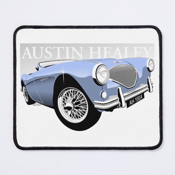Item preview, Austin Healey 100/4 light blue designed and sold by car2oonz.