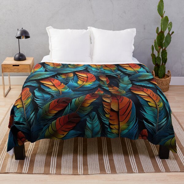 Item preview, 3d feathers multicolored Pattern street wear girl fashion designed and sold by Carlos Gudino.