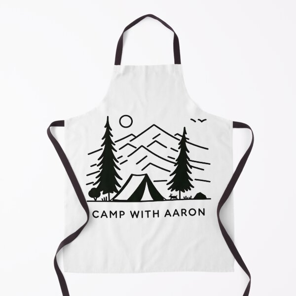 Item preview, Camp with Aaron Minimalist Line Art designed and sold by KNAA.