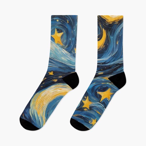 Item preview, Starry Night Sky Pattern – Celestial and Cute designed and sold by Kittyzens.