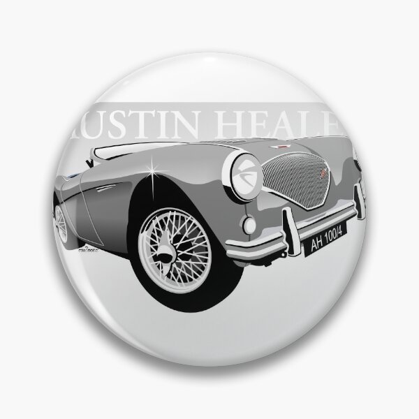 Item preview, Austin Healey 100/4 silver designed and sold by car2oonz.