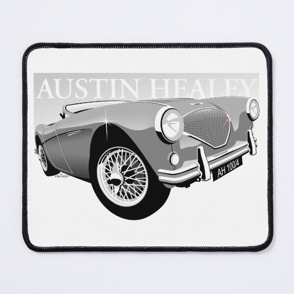 Item preview, Austin Healey 100/4 silver designed and sold by car2oonz.