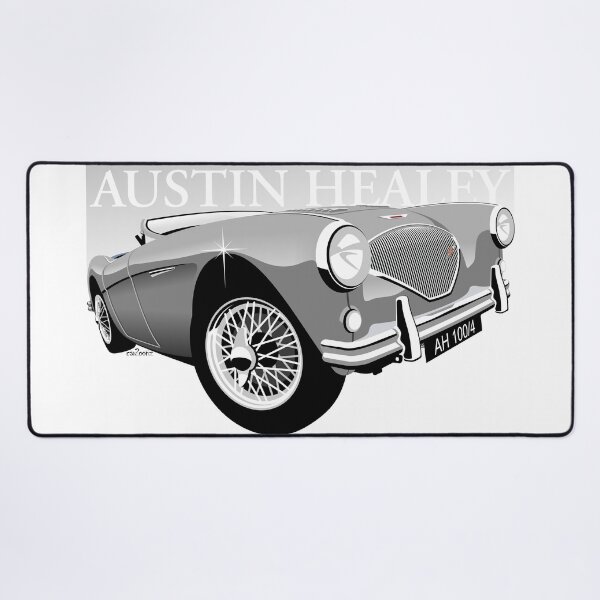 Item preview, Austin Healey 100/4 silver designed and sold by car2oonz.