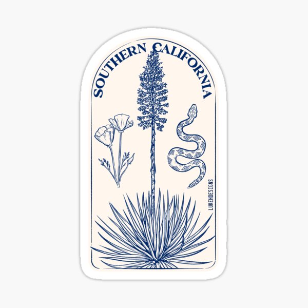 Item preview, Southern California designed and sold by Luke Hartung.