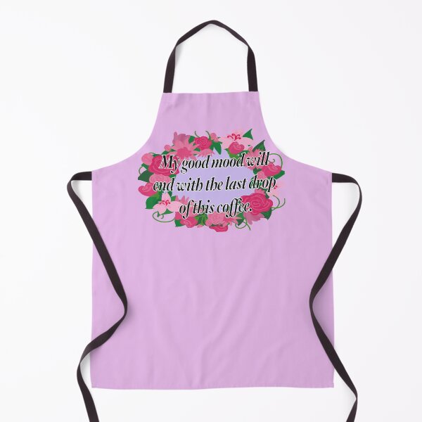 Item preview, My good mood will end with the last drop of coffee (large text) designed and sold by bunniyababa.