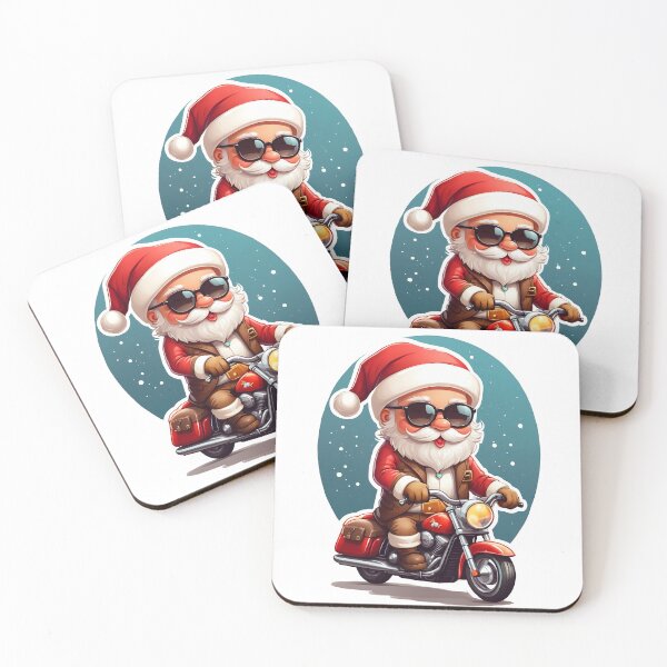 Item preview, Santa Claus rides a motorcycle designed and sold by wplamkung.