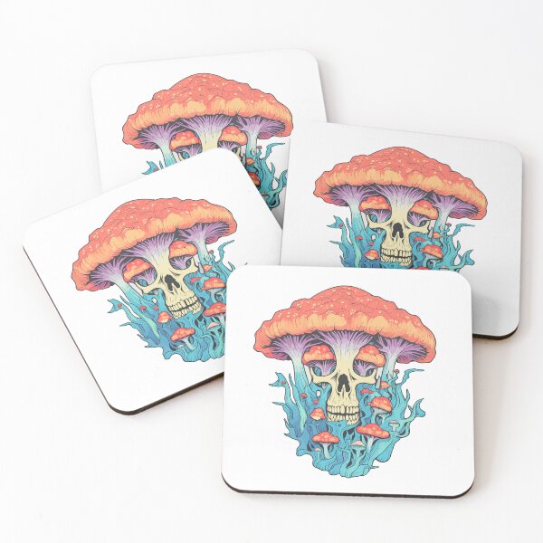 Item preview, Fungus Skull Face designed and sold by Provorone.