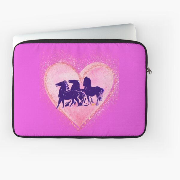 Aperçu de l'œuvre J'AIME LES CHEVAUX créée et vendue par PixelPrintPlace.