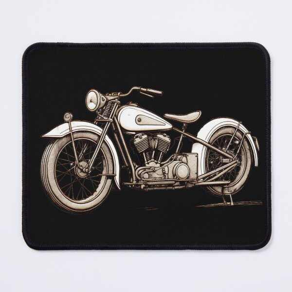 Item preview, A Vintage Motorcycle Illustration designed and sold by GoodOldVintage.