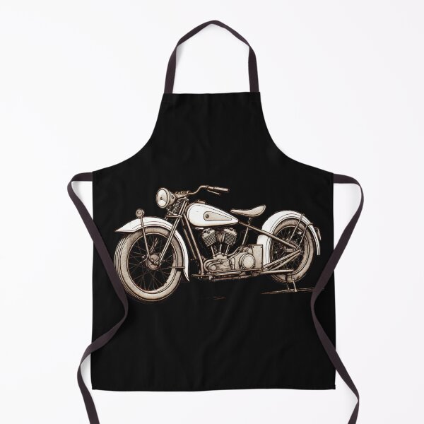 Item preview, A Vintage Motorcycle Illustration designed and sold by GoodOldVintage.