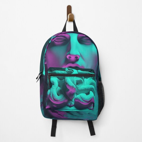 Item preview, Medusa's Neon Embrace: Vaporwave Vipers in Synthwave designed and sold by Mullet Monkey.