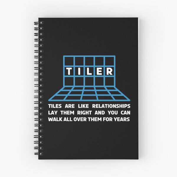 Item preview, Funny Tiler - Tiles are like Relationships designed and sold by 4TeeToo.