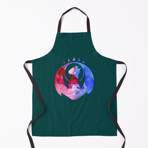 Item preview, MTG Izzet League Ravnica Guild Insignia Logo White Background designed and sold by kozeyreuben.