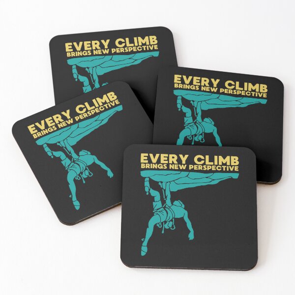 Item preview, bouldering, mountain climber gift mountain climbing scene designed and sold by Meandmyshop.