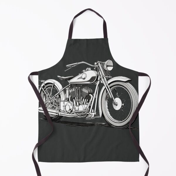Item preview, A Vintage Motorcycle Illustration designed and sold by GoodOldVintage.