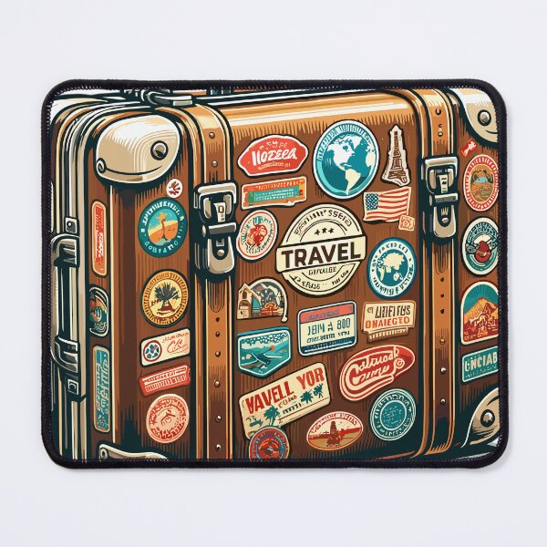 Item preview, Vintage travel suitcase designed and sold by LongIslandDesgn.