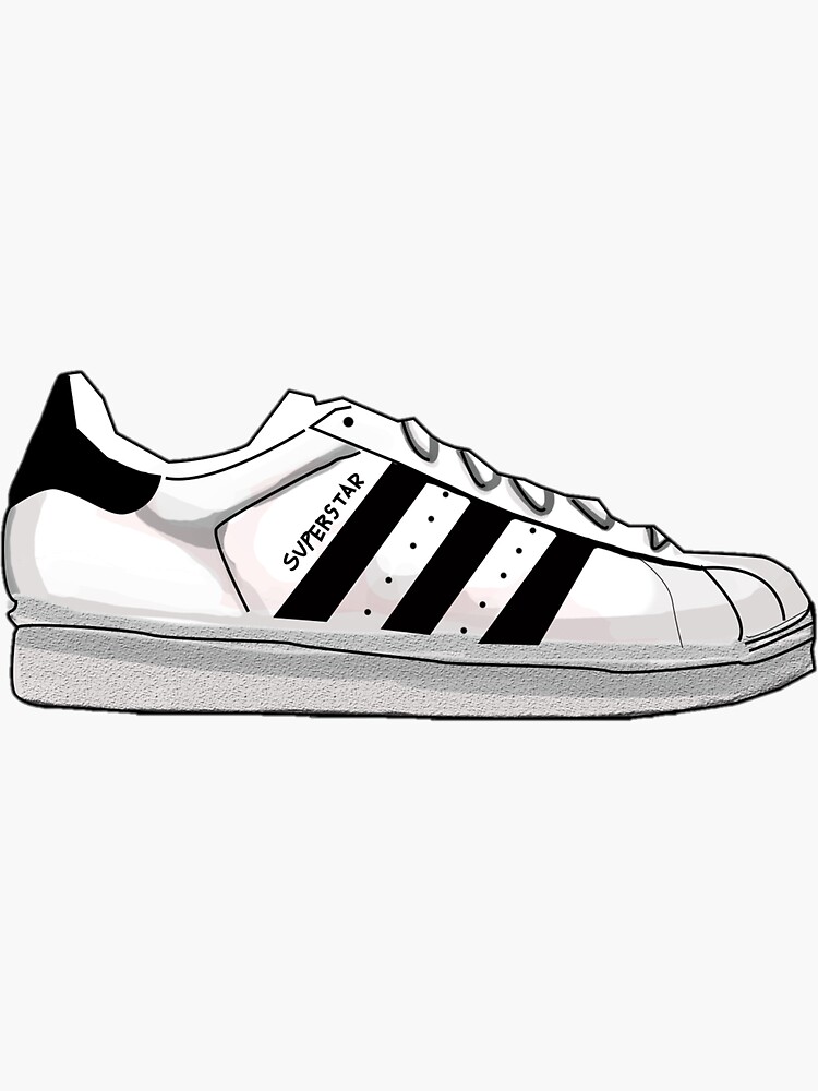 Adidas superstar sticker on sale