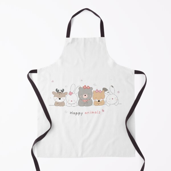 Item preview, Happy animal together, cute animal together, happy animal portrait designed and sold by GreyStanzione1.