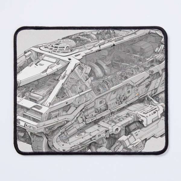 Item preview, Space Tank in the Future designed and sold by Mark Citian.
