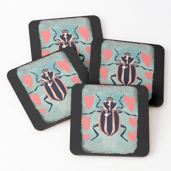 Item preview, Broad-striped Lady Bug Pastel Jewel Edition designed and sold by LemonwoodClock.