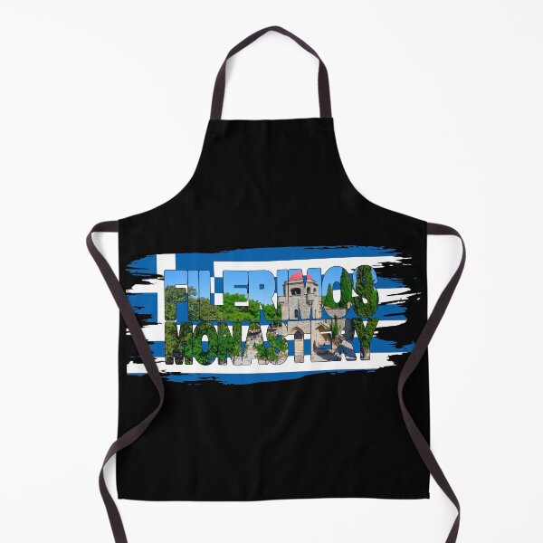 Item preview, FILERIMOS MONASTERY - Rhodes Greece with Flag designed and sold by Adam Gormley.