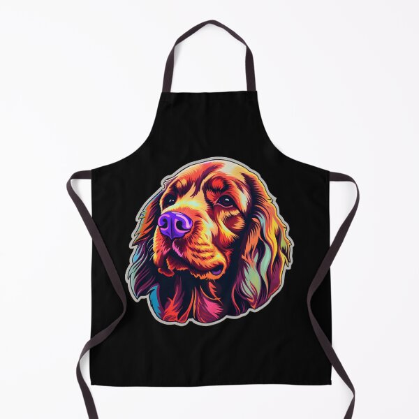 Item preview, Neon Clumber Spaniel designed and sold by CUTEDOGGIEZ.