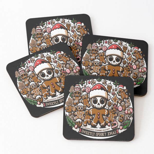 Item preview, Gingerbread Zombie Invasion Sweetly Spooky Xmas designed and sold by MegaDirt.